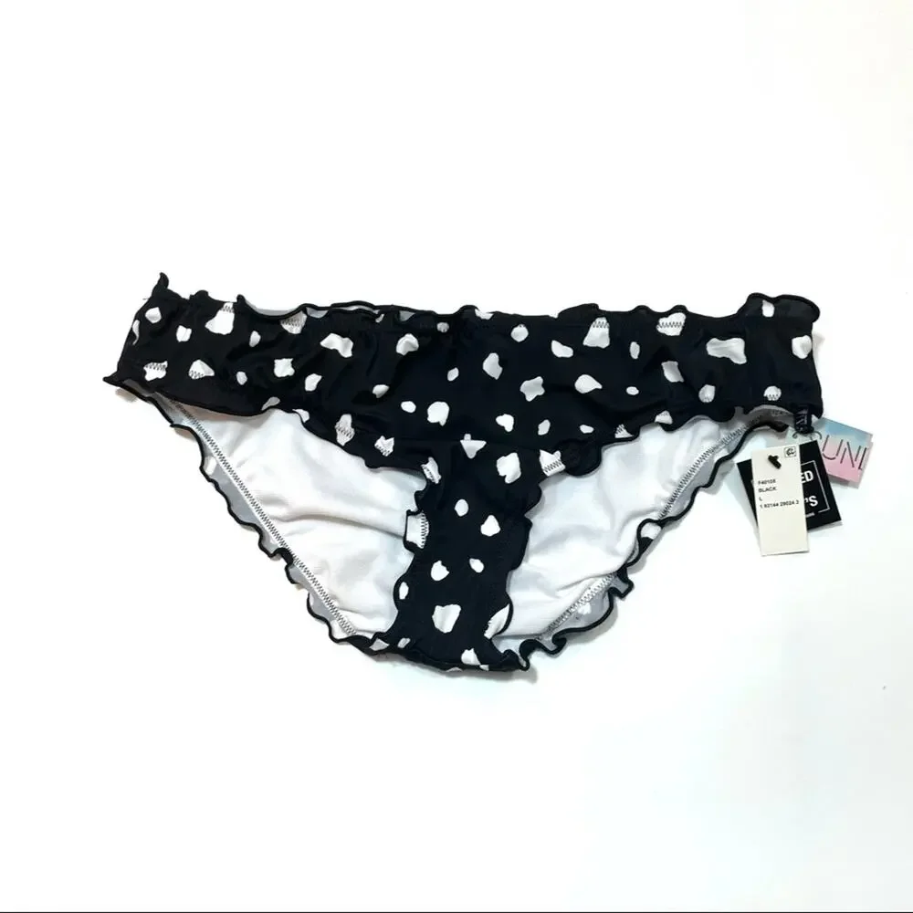 Sundazed COW Spot Mermaid Cheeky bikin Swim Bottom